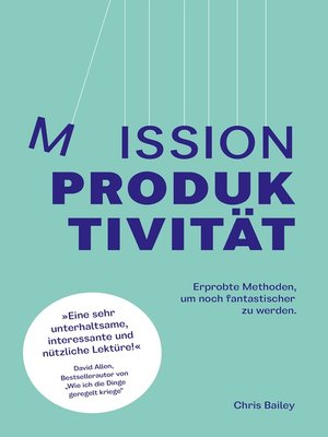 cover image of Mission Produktivität